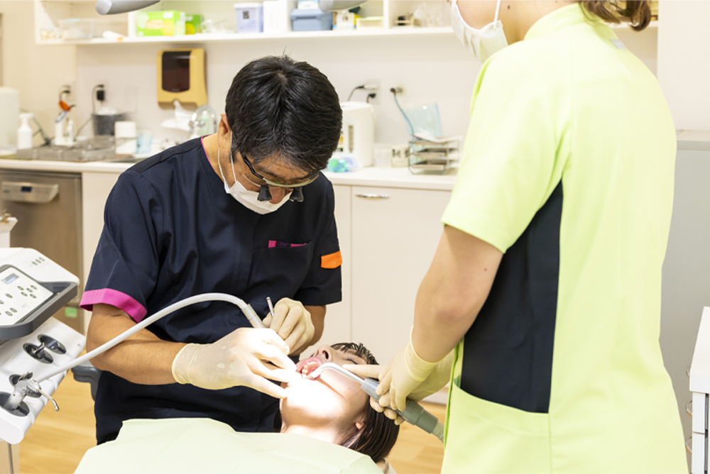 頼れる歯科医師2人体制